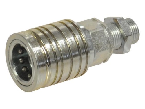 Sparex gniazdo hydrauliczne Żeński 1/2'' Wielkość montażowa x M18 x 1.50 Metryczny Męska przegroda S.30214 - Intertraktor
