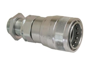 Stauff gniazdo hydrauliczne Żeński 1'' Wielkość montażowa x M30 x 2.00 Metryczny Męska przegroda S.30586