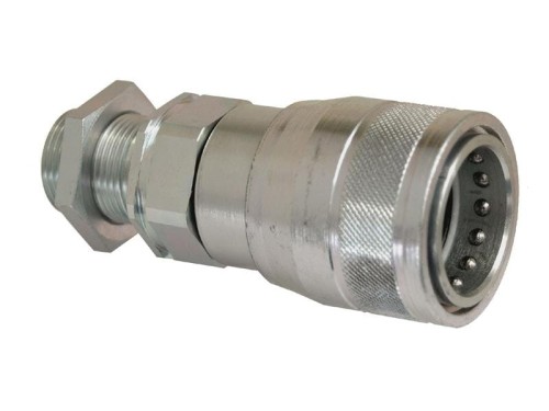 Stauff gniazdo hydrauliczne Żeński 1'' Wielkość montażowa x M30 x 2.00 Metryczny Męska przegroda S.30586 - Intertraktor