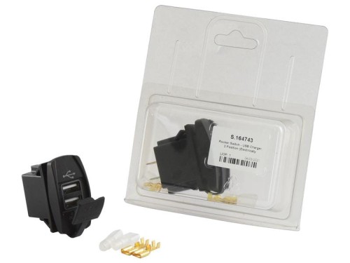 Włącznik - USB Charger, 2 Polozenie, 1szt. agropak S.164743 - Intertraktor