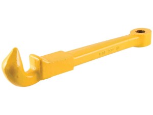 Hak belki wahadłowej - Długość całkowita: 491mm, Otwór Ø: 25mm S.41306