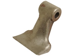Nóż bijakowy, Szerokość górna: 47mm, Szerokość podstawy: 85mm, Otwór Ø: 14.5mm, Promień 100mm - Zastępuje Agrimaster, Zanon Zastępuje: 3002322HD S.72253