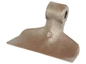 Nóż bijakowy, Szerokość górna: 40mm, Szerokość podstawy: 137mm, Otwór Ø: 18.5mm, Promień 95mm - Zastępuje Alpego Zastępuje: MK0A00212 S.118934