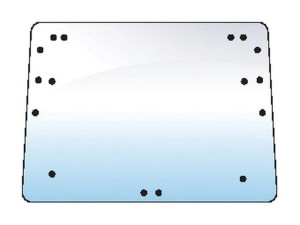 Szyba tylna gorna S.100597