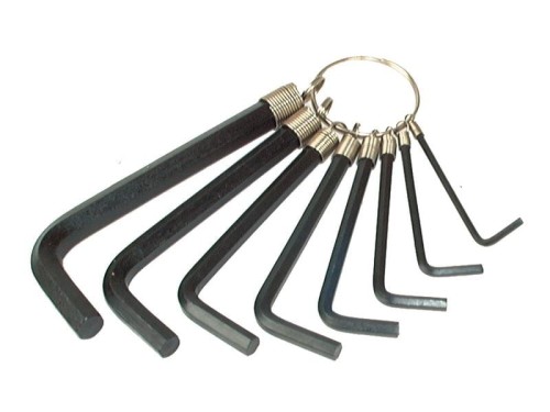 HEXAGON KEY SET-METRIC SIZES S.744 - Intertraktor