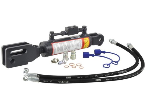Wieszak hydrauliczny poziomujący (Dostarczany z: przewodami) - Widełki Otwór Ø 19mm - Widełki Otwór Ø 28 & 29x90mm - Długość min: 545mm, średnica cylindra: 70mm. S.113936 - Intertraktor