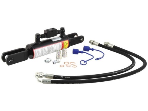 Wieszak hydrauliczny poziomujący (Dostarczany z: przewodami) - Widełki Otwór Ø 22mm - Widełki Otwór Ø 22mm - Długość min: 480mm, średnica cylindra: 70mm. S.113926 - Intertraktor