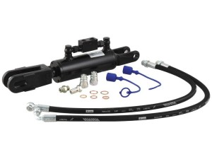 Wieszak hydrauliczny poziomujący (Dostarczany z: przewodami) - Widełki Otwór Ø 22mm - Widełki Otwór Ø 23x50mm - Długość min: 480mm, średnica cylindra: 70mm. S.113944