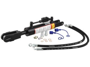 Wieszak hydrauliczny poziomujący (Dostarczany z: przewodami) - Widełki Otwór Ø 22mm - Widełki Otwór Ø 22x48mm - Długość min: 600mm, średnica cylindra: 70mm. S.113945