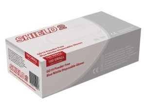 Jednorazowe rękawiczki nitrylowe - 9/L (Ilość w opakowaniu: 100 szt) S.27832