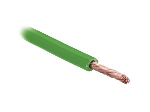 żyłowy kabel elektryczny - 1 Rdzeń, 1.5mm² Przewód, zielony (Długość: 50M) S.5967