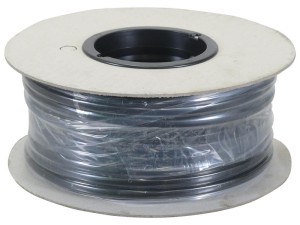 żyłowy kabel elektryczny - 2 Rdzeń, 1.5mm² Przewód, Czarny (Długość: 50M) S.5961