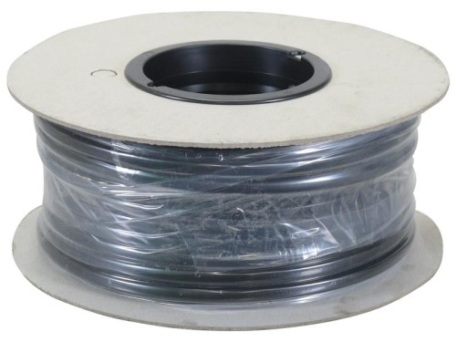 żyłowy kabel elektryczny - 2 Rdzeń, 1.5mm² Przewód, Czarny (Długość: 50M) S.5961 - Intertraktor