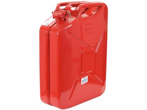 Kanister 20L metalowy Czerwony (i silniki benzynowe) S.12695 - Intertraktor
