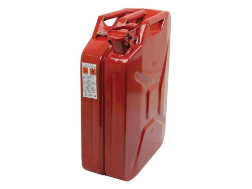 Kanister 20L metalowy Czerwony (i silniki benzynowe) S.21695 - Intertraktor