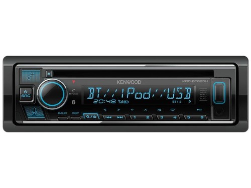 Radio - Alexa | Bluetooth | FM-AM | Aux In | Android | iPod-iPhone | Spotify App | USB | CD | MP3 (KDC-BT665U) S.163651 - Intertraktor