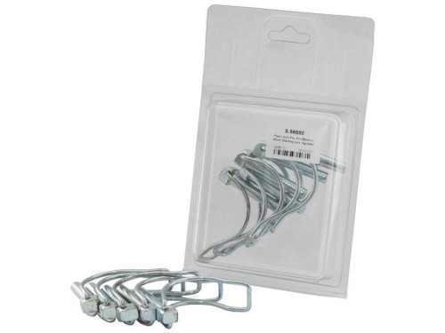 Prztyczka rury, Sworzeń Ø8mm x 45mm (5 szt agropak) S.56680 - Intertraktor