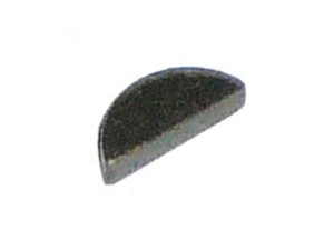 Klin Półksiężycowy 3 x 5mm (DIN or Standard No.DIN 6888) S.11057