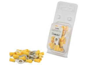 Końcówka na Kabel, Standard Grip, 8.4mm, żółty (4.0 - 6.0mm) (agropak 25 szt) S.8580