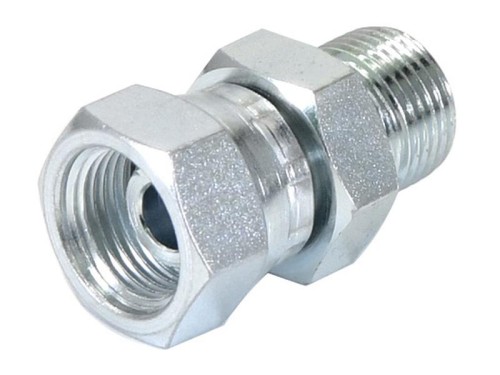 Adapter hydrauliczny 3/8'' BSP Męski x 3/8'' BSP Obrotowa żeńska S.3453 - Intertraktor