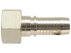 Dicsa Metryczny 24° Wkłąd węża 3/8'' x M20 x 1.5 (12S) Gwint żeński Straight Swivel With O-Ring S.13065