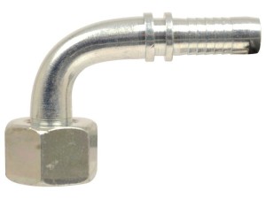 Dicsa Metryczny 24° Wkłąd węża 3/8'' x M16 x 1.5 (10L) Gwint żeński 90° Swept Swivel With O-Ring S.53333