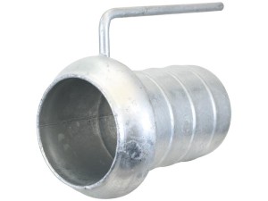 Końcówka węża z uchwytem - Męska 6'' (159mm) x6'' (150mm) (galvanizado) S.103183
