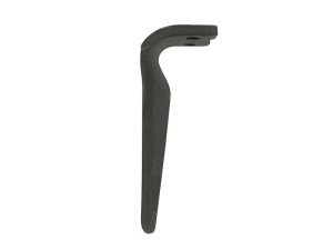 Ząb Brony Aktywnej 100x14x305mm lewa. odległość pomiedzy otworami: 60mm. Otwór Ø 16.5mm. ZastępujePegoraro, Morra. Zastępuje: 7869 S.78645