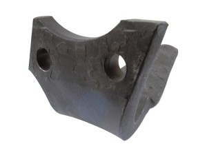 Ząb Brony Aktywnej 100x18x330mm lewa. odległość pomiedzy otworami: 70mm. Otwór Ø 17.5mm. ZastępujeRabewerk. Zastępuje: KG41L S.78338