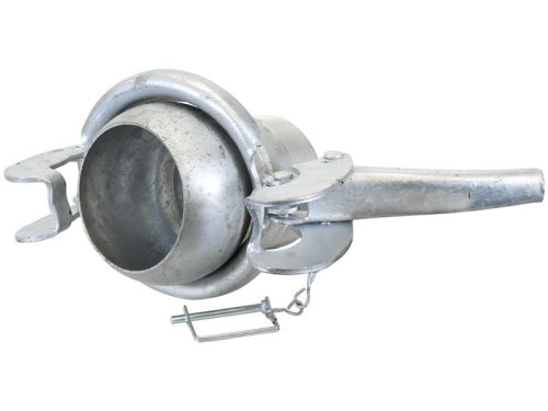 Gniazdo z gwintem zewnętrznym - Męska 4'' (108mm) x 4'' BSPT (galvanizado) S.59429 - Intertraktor