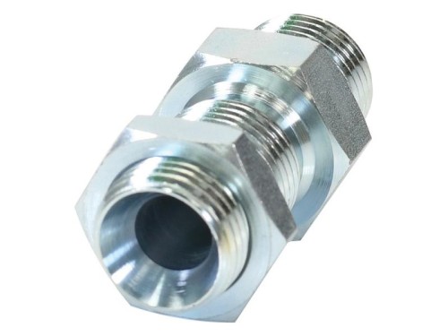 Adapter hydrauliczny 1/2'' BSP Męski x 1/2'' BSP Męska przegroda z Mocujące S.4701 - Intertraktor
