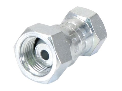 Adapter hydrauliczny 1/4'' BSP Obrotowa żeńska x 3/8'' BSP Obrotowa żeńska S.3492 - Intertraktor