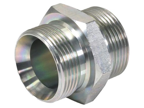 Adapter hydrauliczny 1 1/4'' BSP Męski x 1 1/4'' BSP Męski S.35038 - Intertraktor