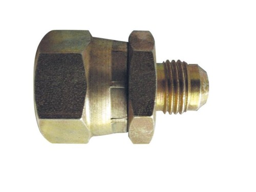 Adapter hydrauliczny 9/16'' JIC Męski x 1/2'' BSP Obrotowa żeńska S.11995 - Intertraktor