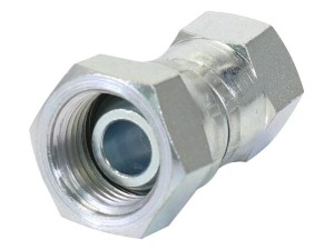Adapter hydrauliczny 1/2'' BSP Obrotowa żeńska x 3/4'' JIC Obrotowa żeńska S.12010