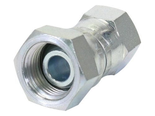 Adapter hydrauliczny 1/2'' BSP Obrotowa żeńska x 3/4'' JIC Obrotowa żeńska S.12010 - Intertraktor