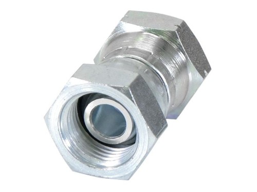 Adapter hydrauliczny 1/2'' BSP Obrotowa żeńska x M20x1.50 Metryczny Obrotowa żeńska S.12017 - Intertraktor