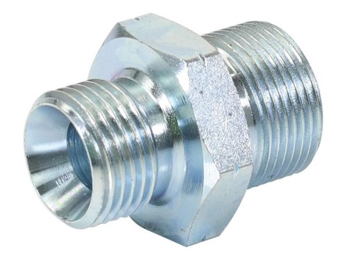Adapter hydrauliczny M24x1.50 Metryczny Męski x 1/2'' BSP Męski S.35030 - Intertraktor