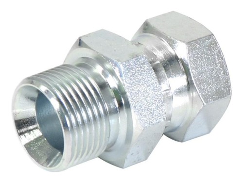 Adapter hydrauliczny 1/4'' BSP Męski x 3/8'' BSP Obrotowa żeńska S.3494 - Intertraktor