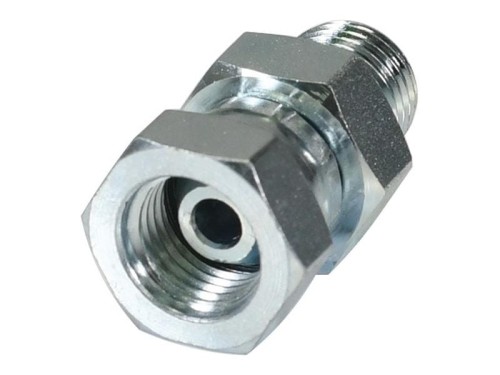Adapter hydrauliczny 1/4'' BSP Męski x 1/4'' BSP Obrotowa żeńska S.3493 - Intertraktor