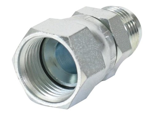 Adapter hydrauliczny 3/4'' JIC Męski x 7/8'' JIC Obrotowa żeńska S.12001 - Intertraktor