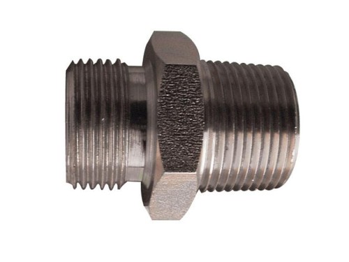 Adapter hydrauliczny 3/4'' NPTF Męski x 3/4'' BSP Męski S.35055 - Intertraktor