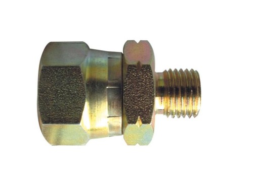 Adapter hydrauliczny M20x1.50 Metryczny Męski x 3/8'' BSP Obrotowa żeńska S.11209 - Intertraktor