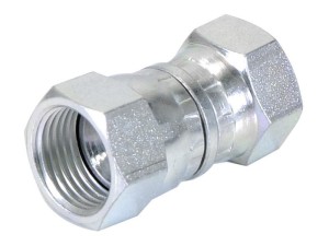 Adapter hydrauliczny 3/8'' BSP Obrotowa żeńska x 3/4'' JIC Obrotowa żeńska S.12008