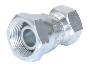 Adapter hydrauliczny 3/8'' BSP Obrotowa żeńska x M22x1.50 Metryczny Obrotowa żeńska S.12015