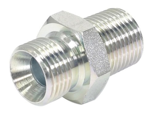 Adapter hydrauliczny 1/2'' NPTF Męski x 3/8'' BSP Męski S.35050 - Intertraktor
