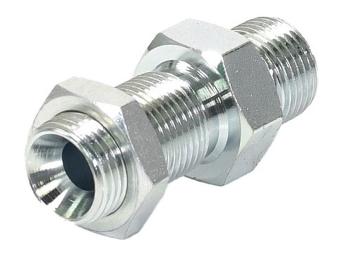 Adapter hydrauliczny 3/8'' BSP Męski x 3/8'' BSP Męska przegroda z Mocujące S.11955 - Intertraktor