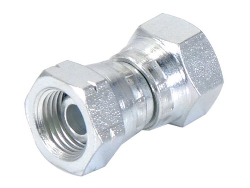 Adapter hydrauliczny 3/8'' BSP Obrotowa żeńska x M16x1.50 Metryczny Obrotowa żeńska S.12012 - Intertraktor
