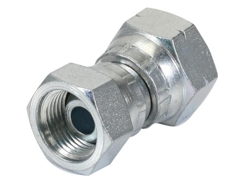 Adapter hydrauliczny 3/8'' BSP Obrotowa żeńska x M18x1.50 Metryczny Obrotowa żeńska S.12013 - Intertraktor