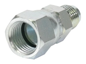 Adapter hydrauliczny 7/16'' JIC Męski x 9/16'' JIC Obrotowa żeńska S.11996